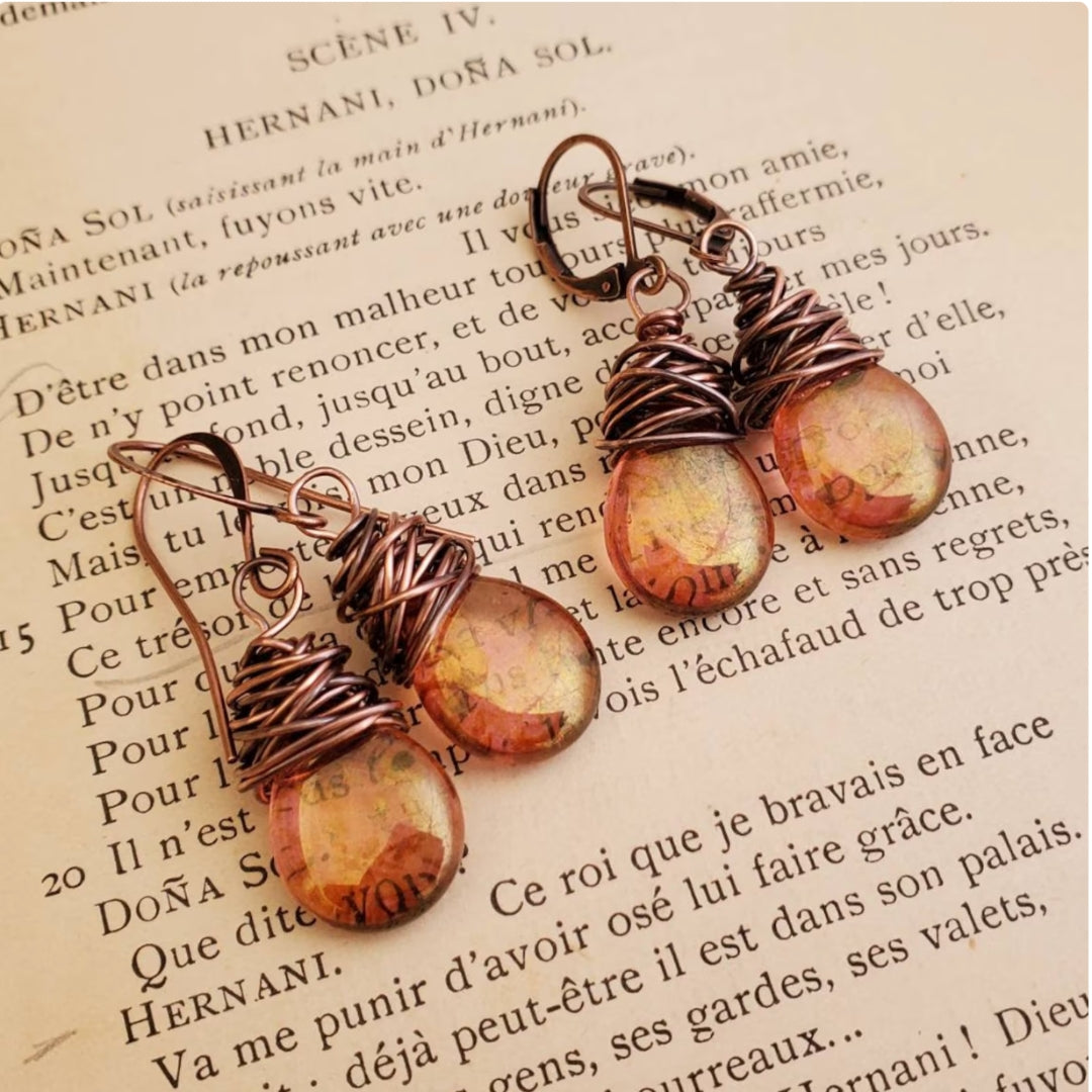Boucles d'Oreilles Boho Luciole