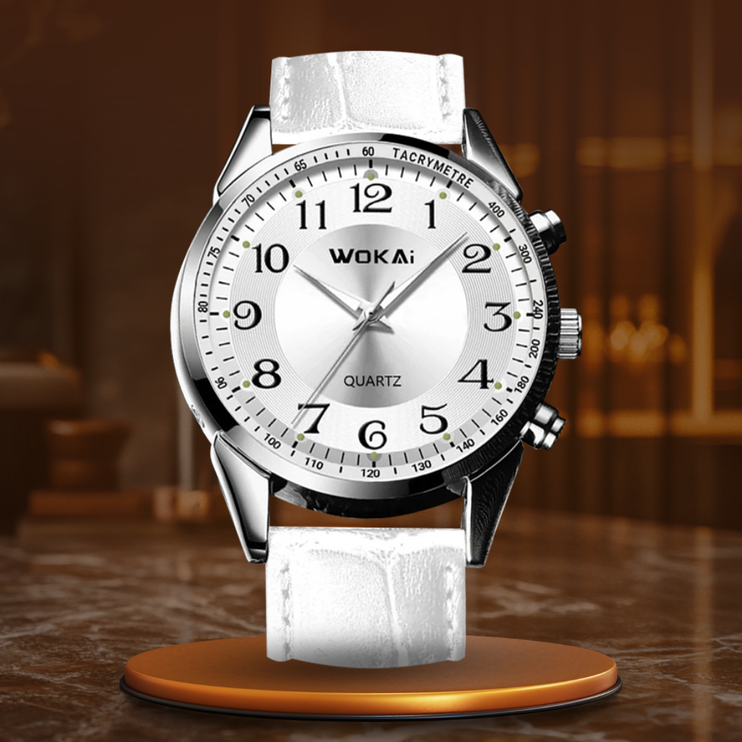 Montre Blanche Sport Décontractée