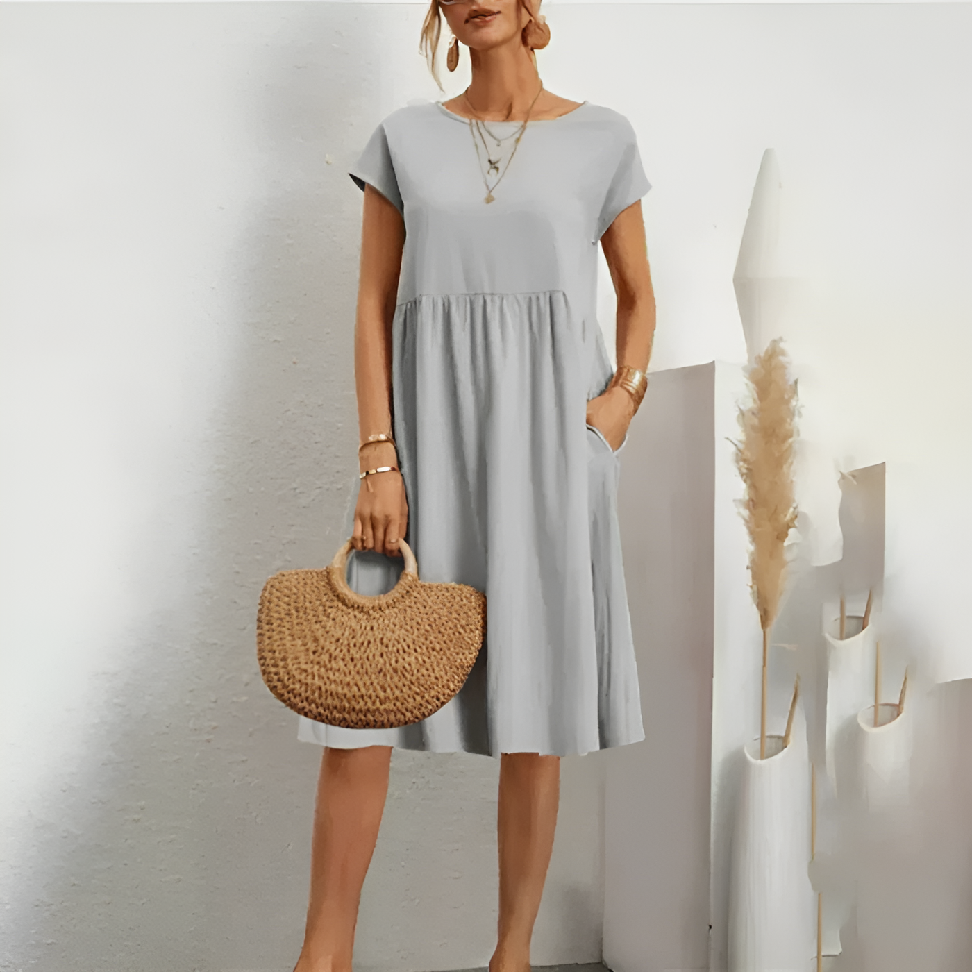 Cindy | Robe d'Été Élégante