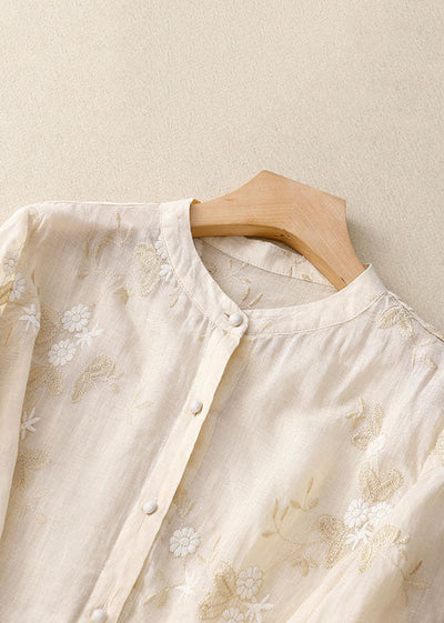 Kourtney™ | Blouse Chic avec Accents Brodés