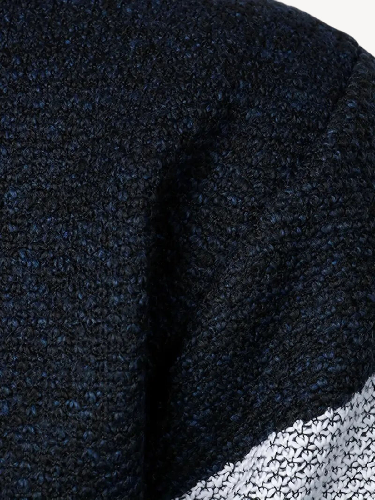 COME - PULL À ZIP QUART EN MAILLE