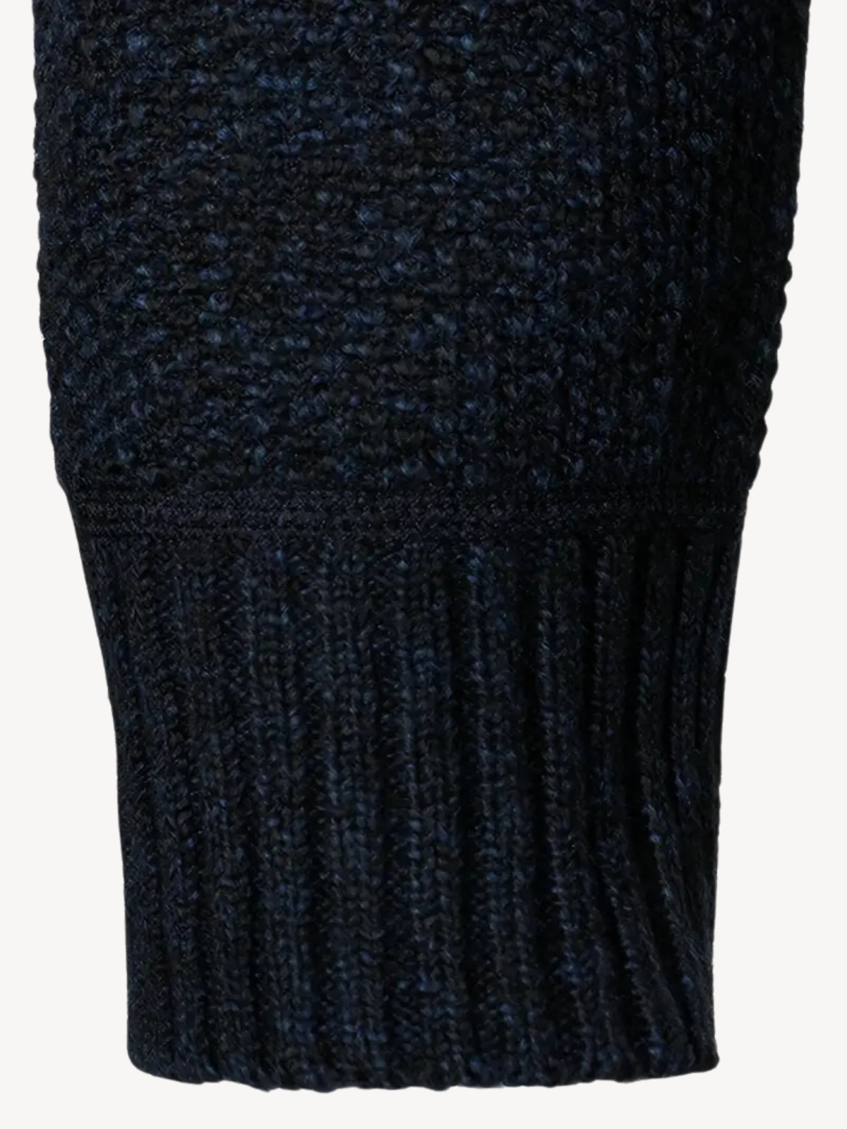COME - PULL À ZIP QUART EN MAILLE