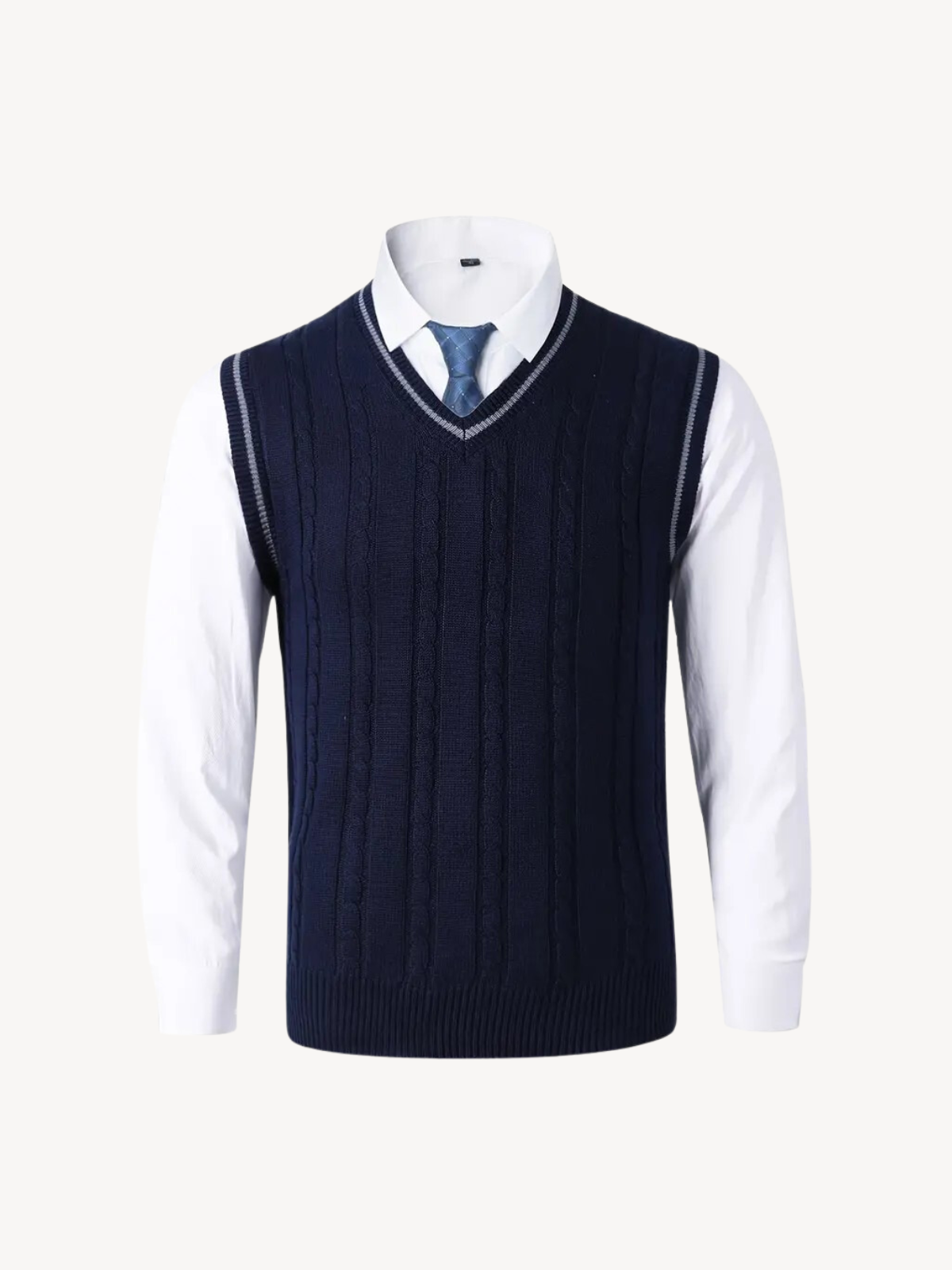 Eustachio - Gilet en Maille Tissée