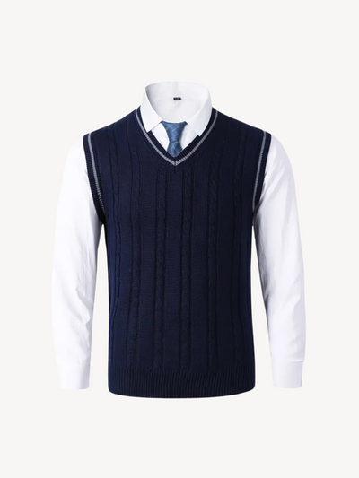Eustachio - Gilet en Maille Tissée