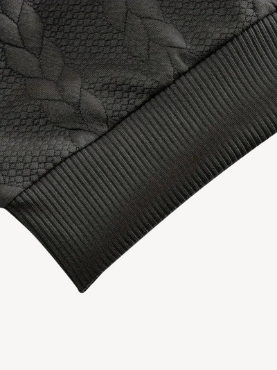 RANIER - HENLEY CASUAL À DEMI-ZIP