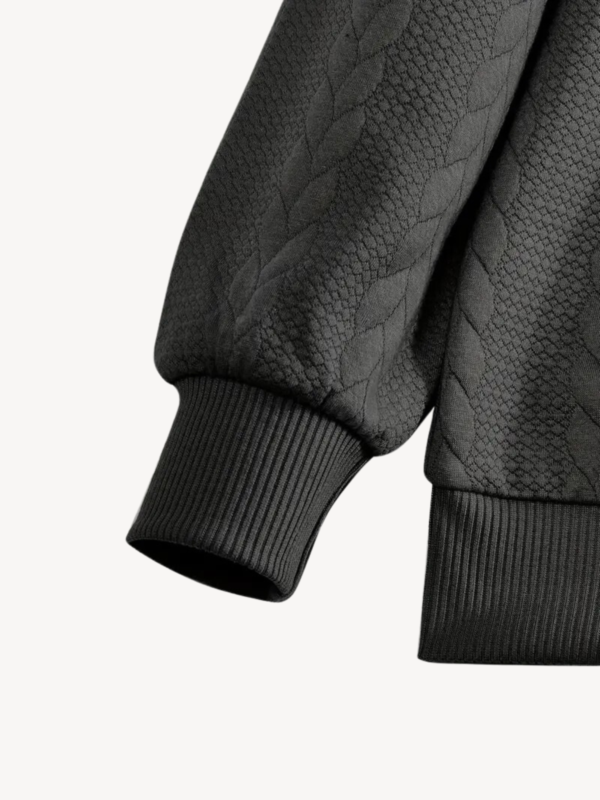 RANIER - HENLEY CASUAL À DEMI-ZIP