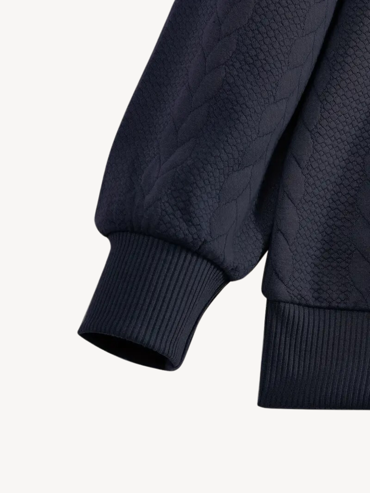 RANIER - HENLEY CASUAL À DEMI-ZIP