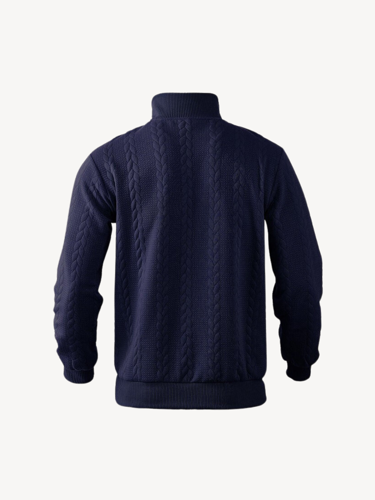 RANIER - HENLEY CASUAL À DEMI-ZIP