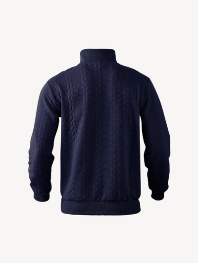 RANIER - HENLEY CASUAL À DEMI-ZIP