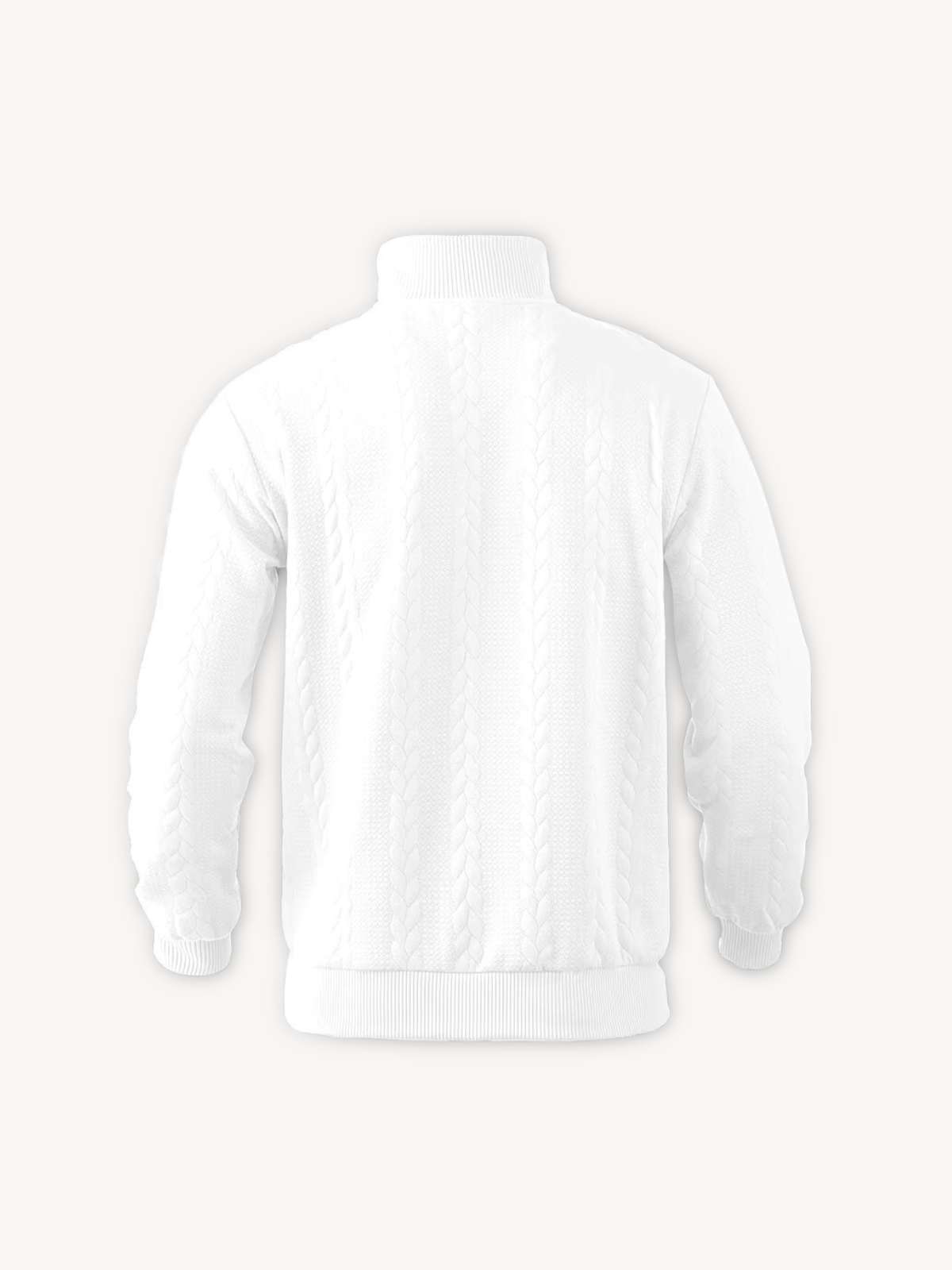 RANIER - HENLEY CASUAL À DEMI-ZIP