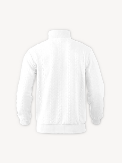 RANIER - HENLEY CASUAL À DEMI-ZIP