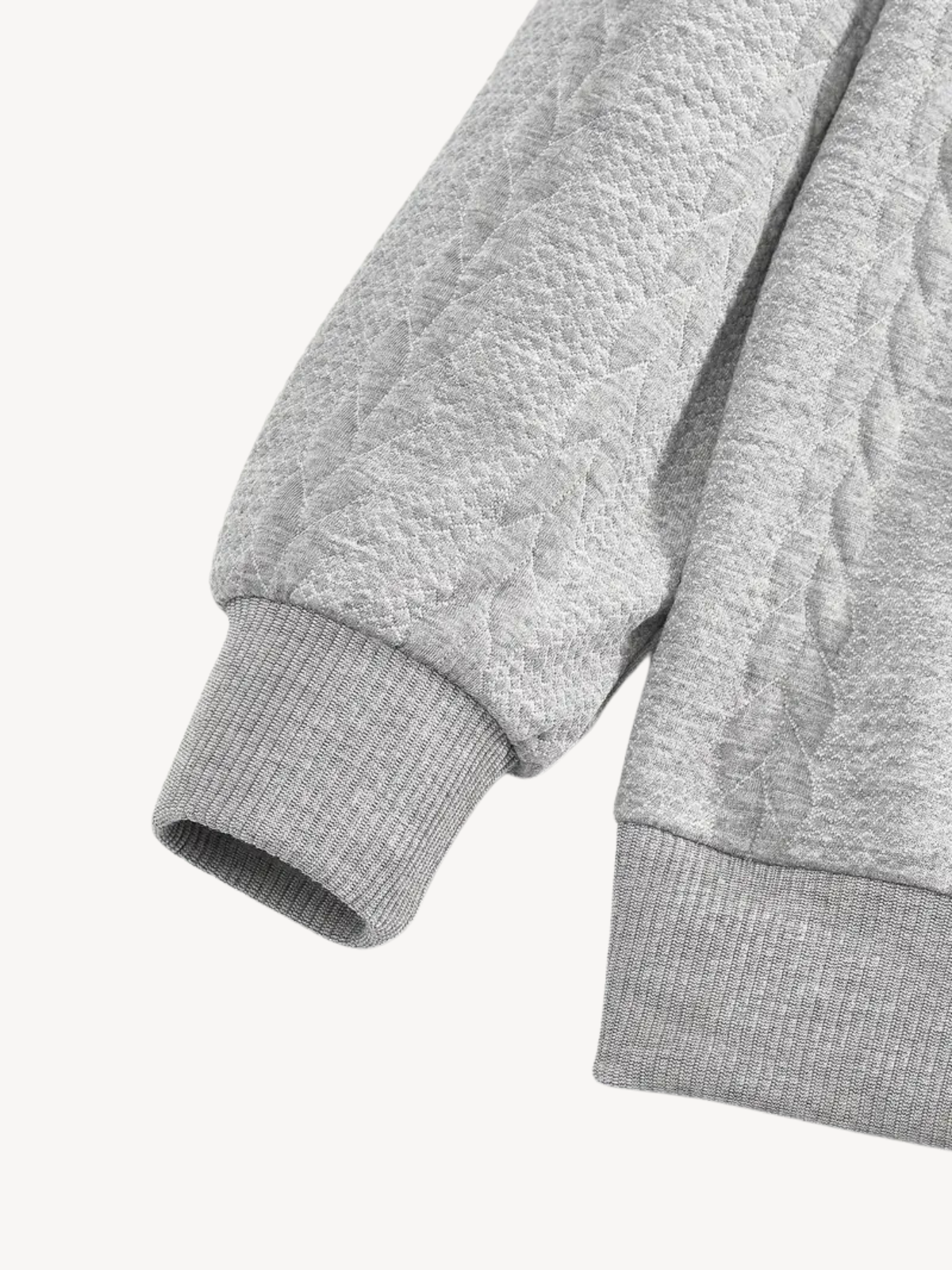 RANIER - HENLEY CASUAL À DEMI-ZIP