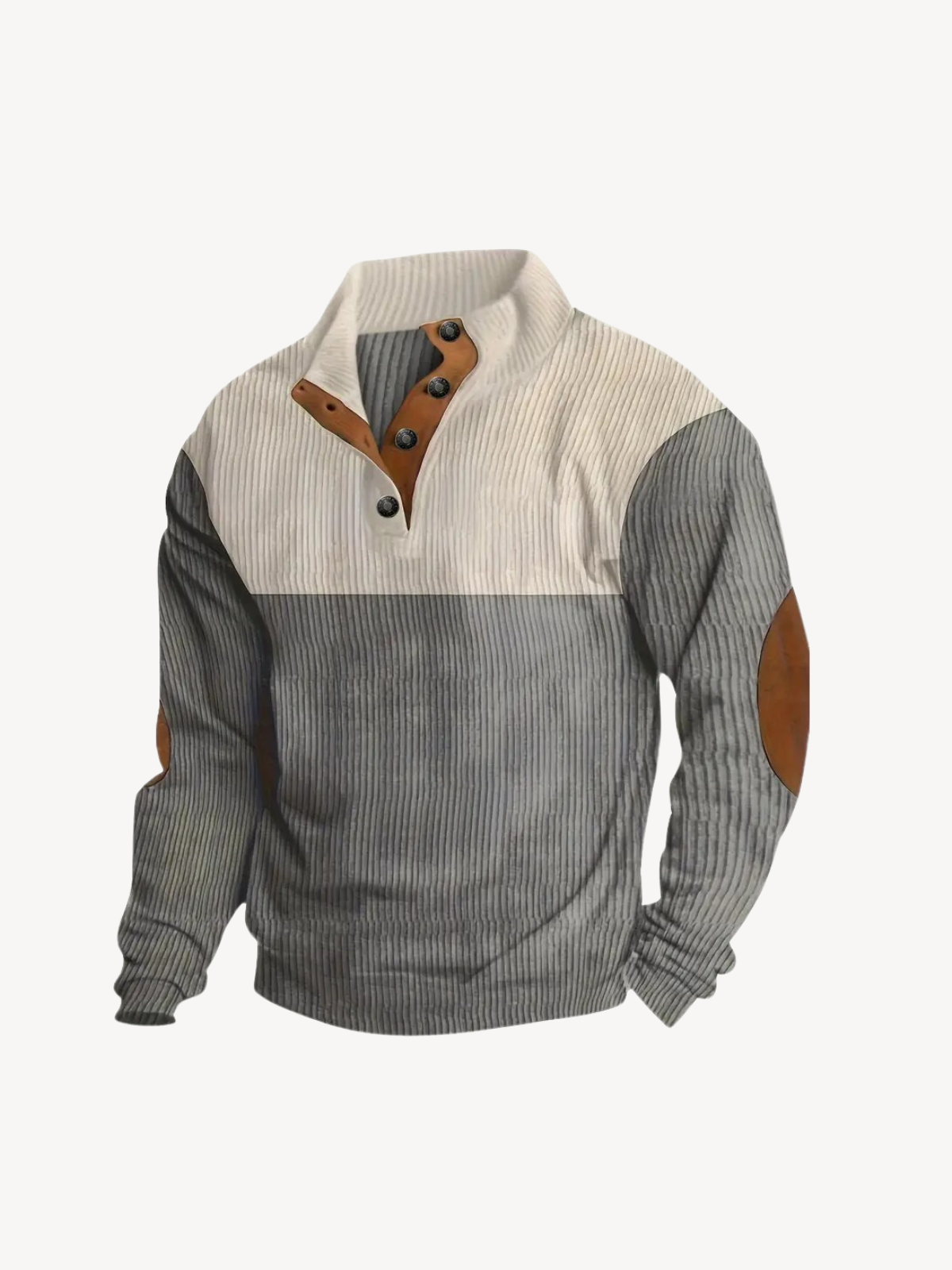VICTOR - HENLEY AVEC INSERTIONS PATCHWORK