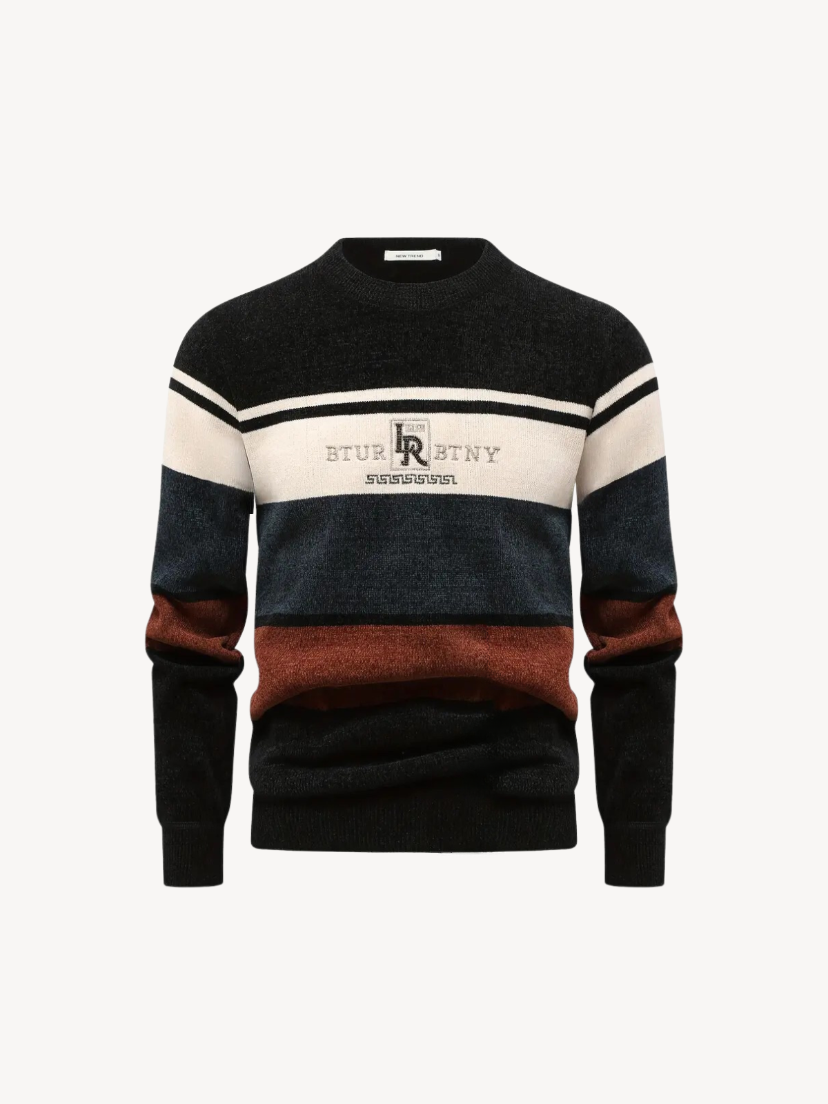 Btur Btny - Pull Casual en Maille