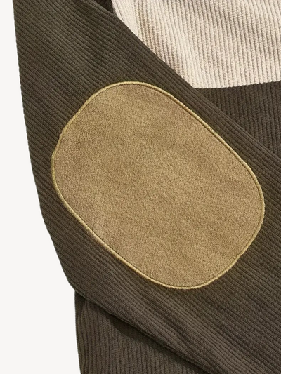 VICTOR - HENLEY AVEC INSERTIONS PATCHWORK