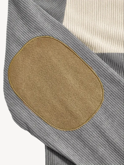 VICTOR - HENLEY AVEC INSERTIONS PATCHWORK