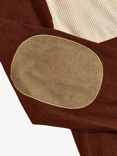 VICTOR - HENLEY AVEC INSERTIONS PATCHWORK