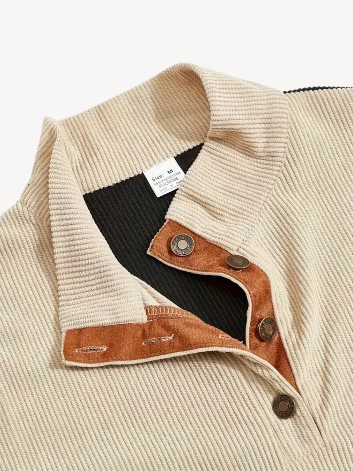 VICTOR - HENLEY AVEC INSERTIONS PATCHWORK