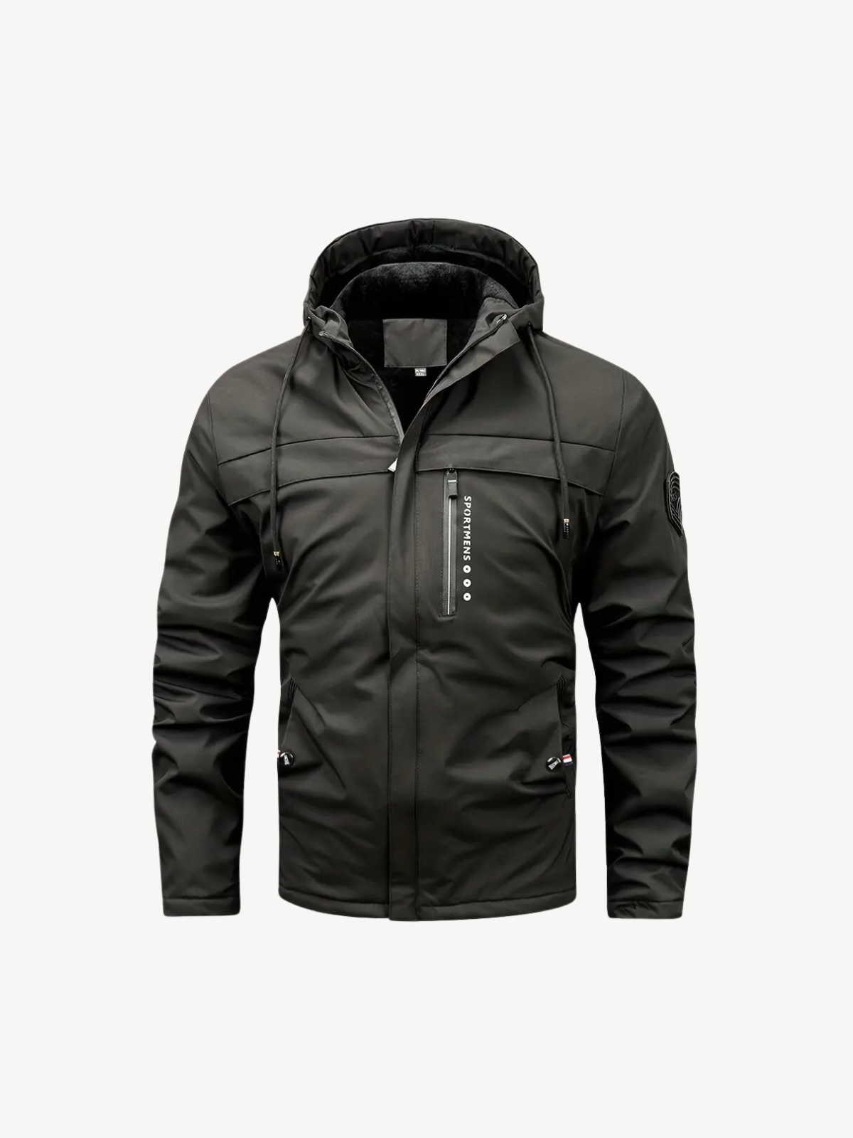 Sportmens - Veste en Fleece Chaud avec Capuche