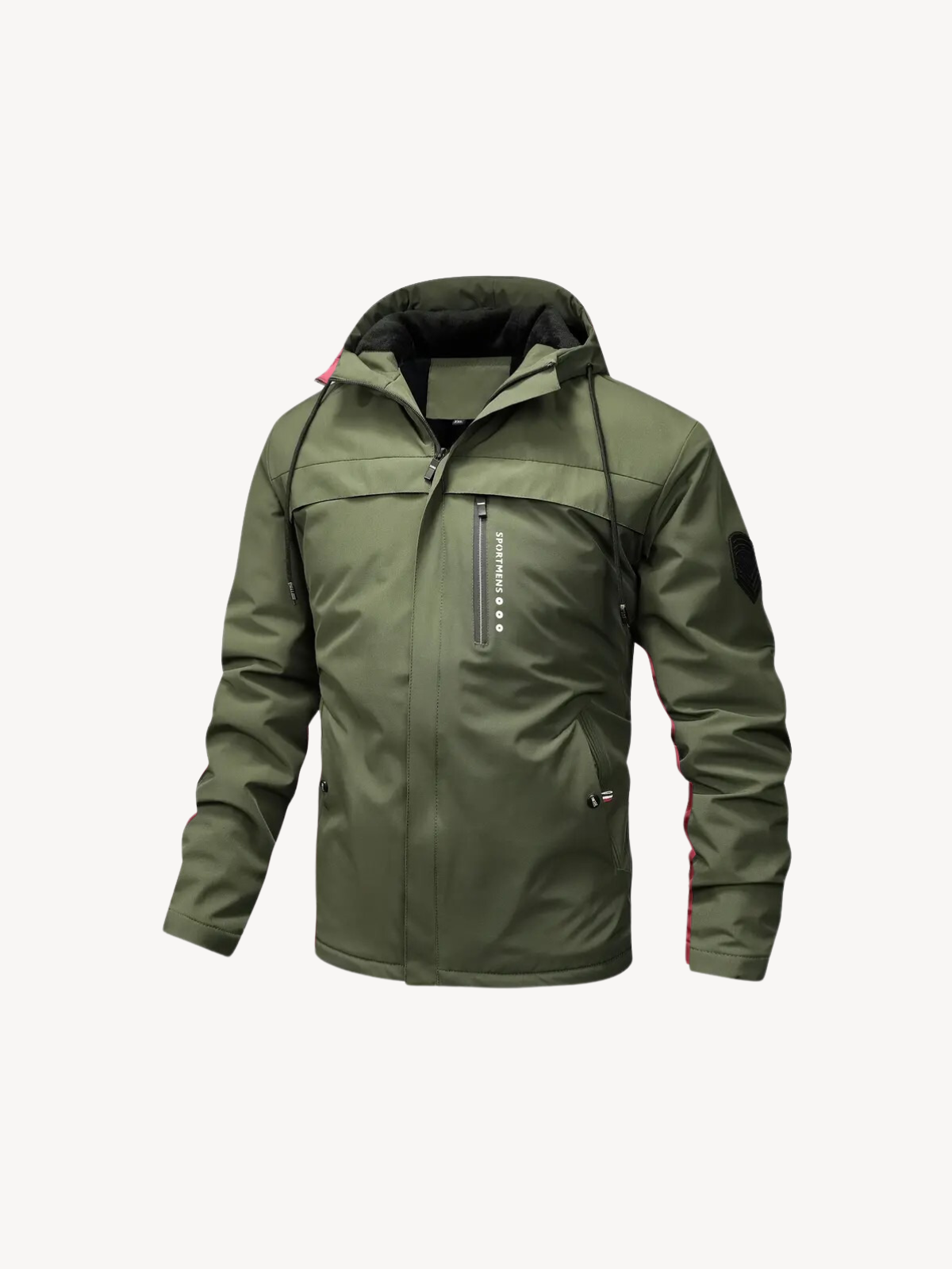 Sportmens - Veste en Fleece Chaud avec Capuche