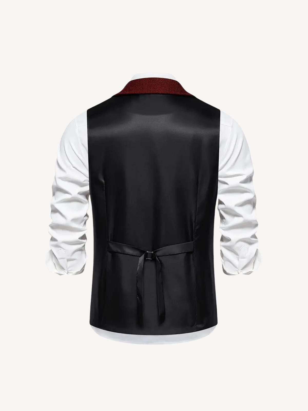 FERDINAND - GILET À MOTIF CHEVRON RÉTRO