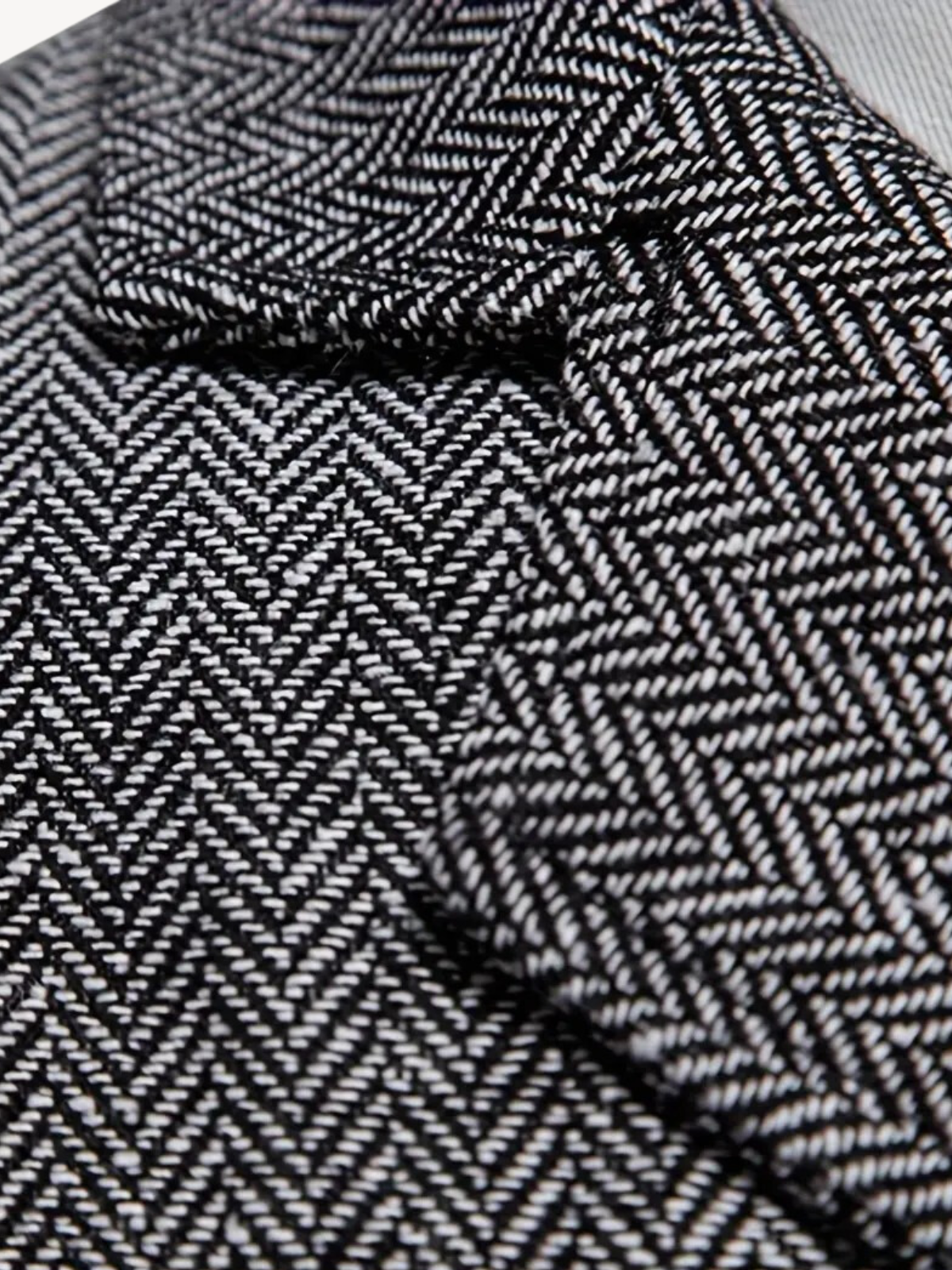 FERDINAND - GILET À MOTIF CHEVRON RÉTRO