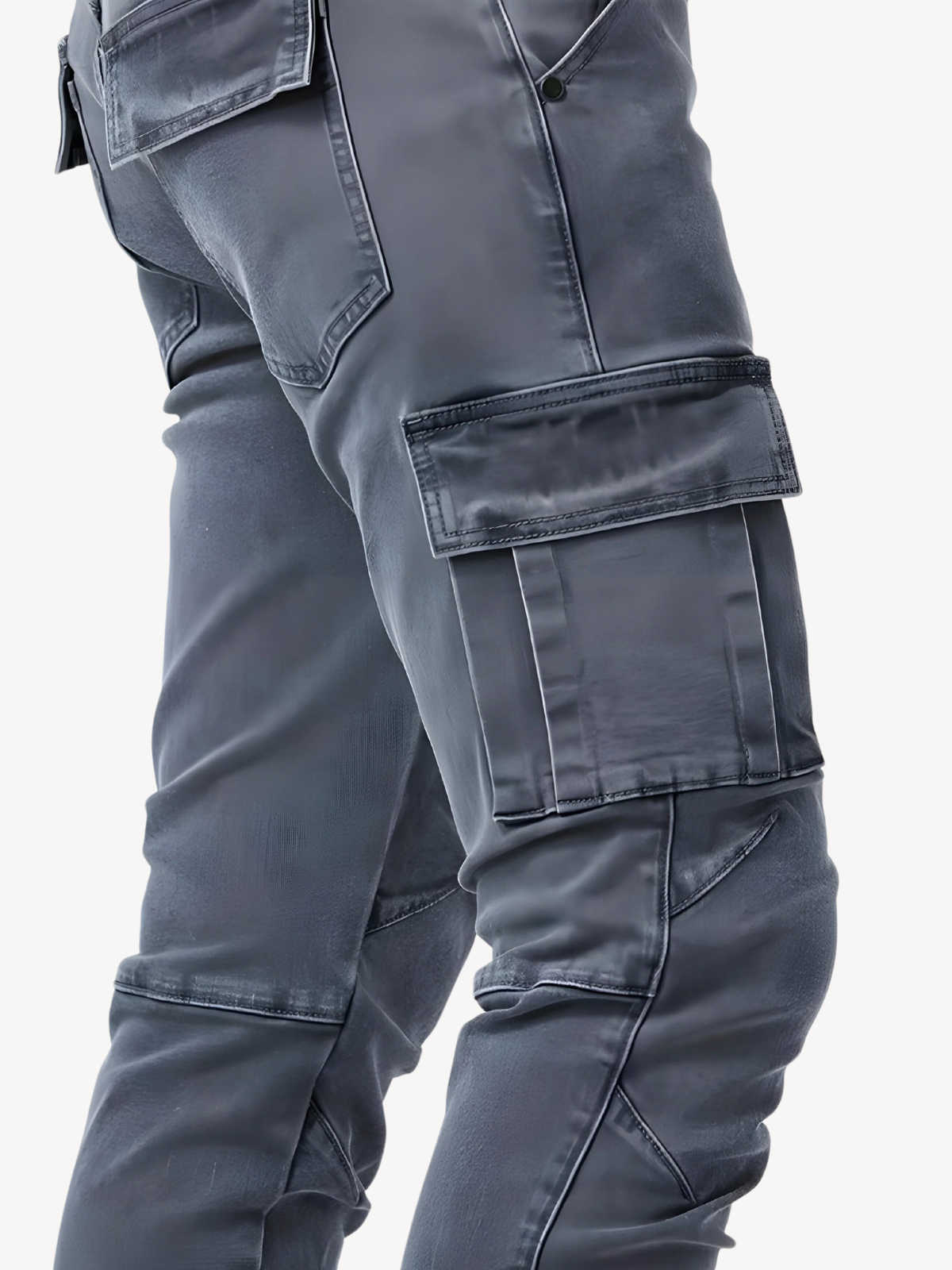 DANTE - JEANS CARGO ÉLASTIQUES
