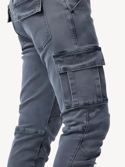 DANTE - JEANS CARGO ÉLASTIQUES