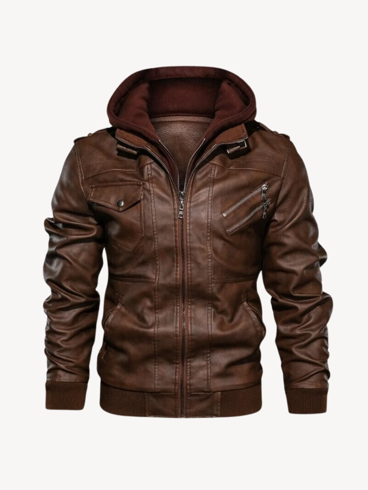 DONAT - VESTE EN CUIR D’HIVER