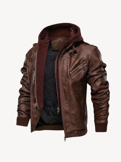 DONAT - VESTE EN CUIR D’HIVER
