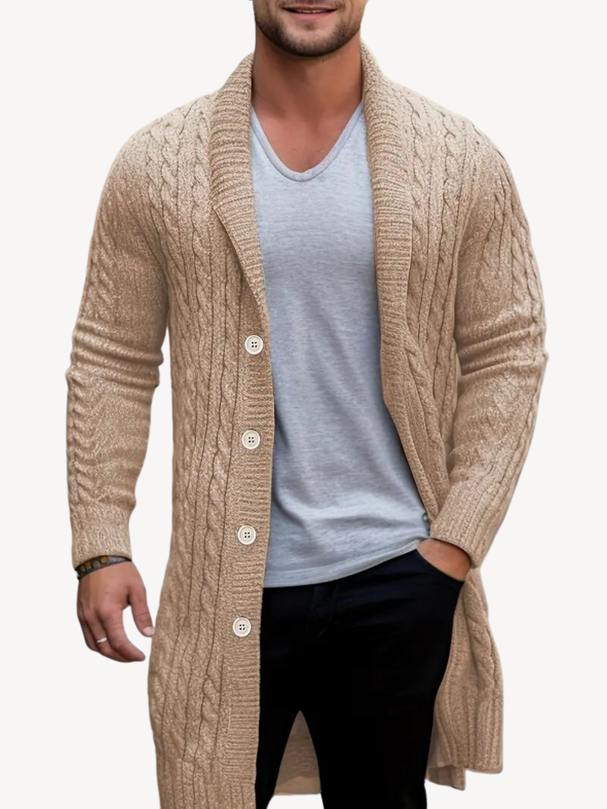 SERAPHIN - CARDIGAN EN MAILLE