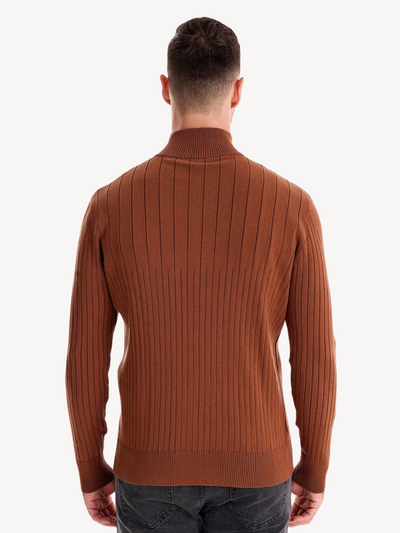 LEON - PULL AVEC ZIP QUART