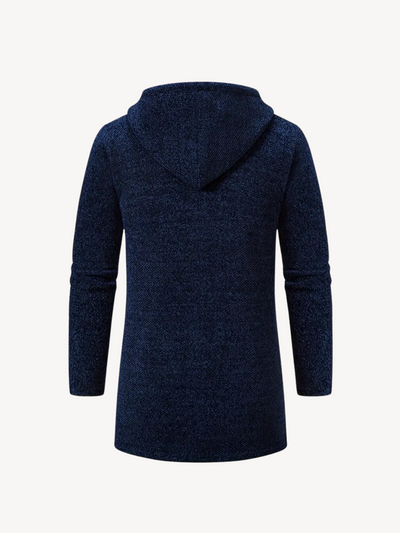 OLYMPE - MANTEAU TRICOT AVEC CAPUCHE