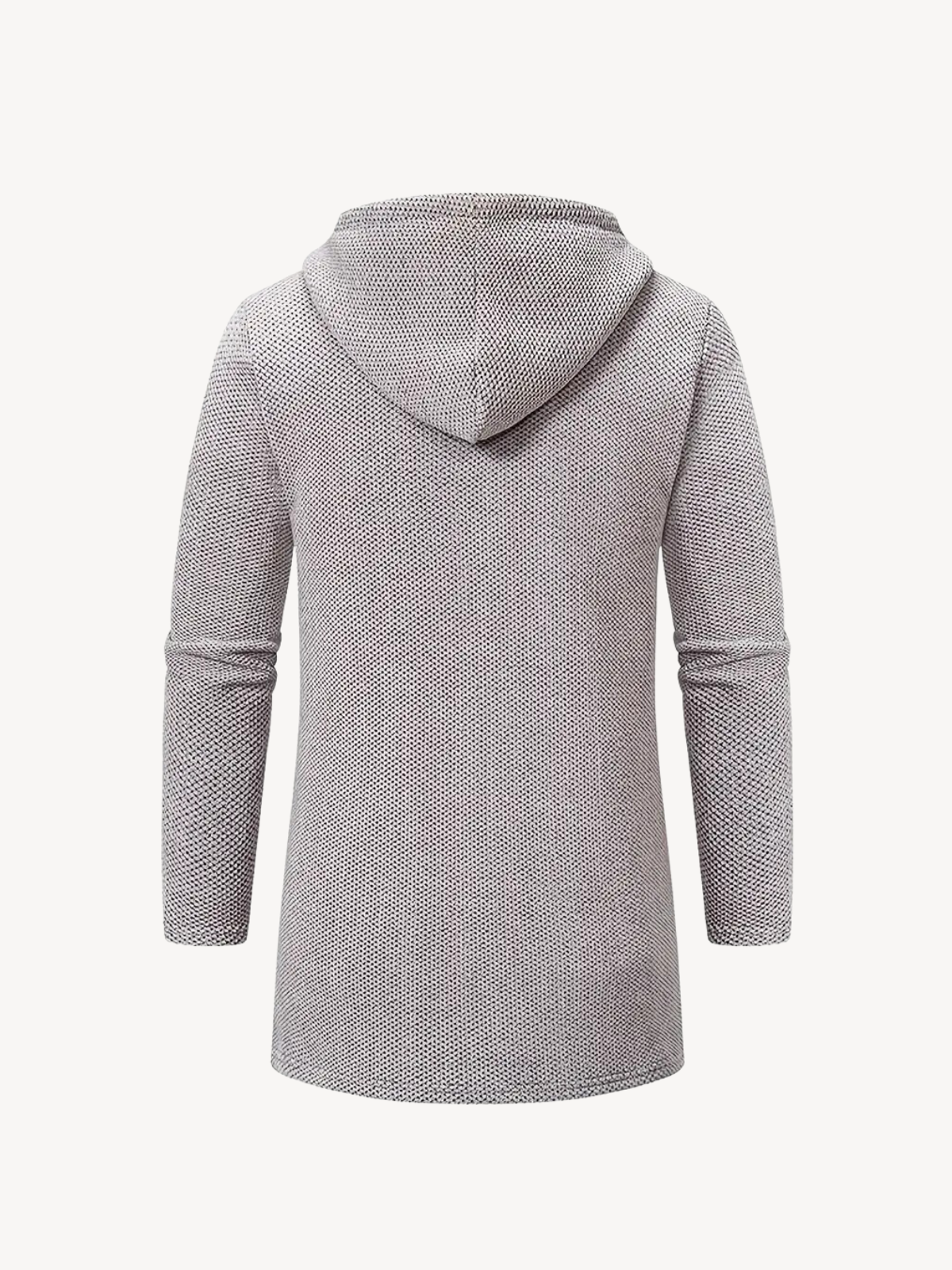 OLYMPE - MANTEAU TRICOT AVEC CAPUCHE