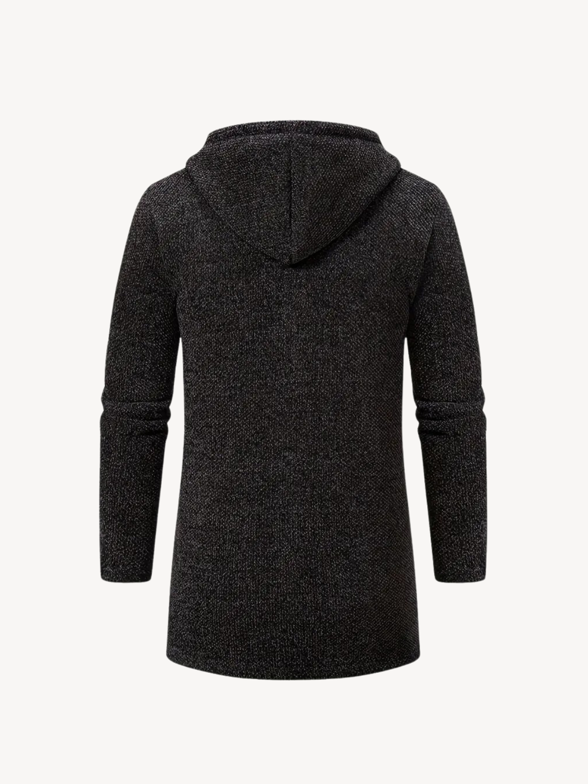 OLYMPE - MANTEAU TRICOT AVEC CAPUCHE