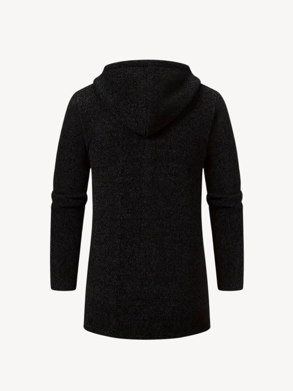 OLYMPE - MANTEAU TRICOT AVEC CAPUCHE