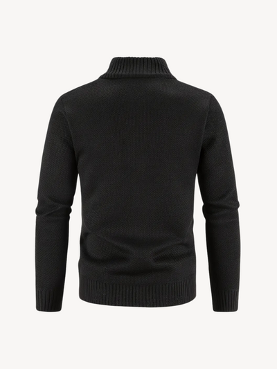 CORRADO - CARDIGAN CONFORTABLE À ZIP