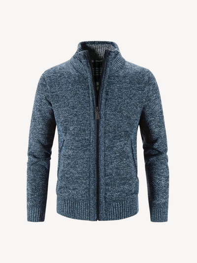 CORRADO - CARDIGAN CONFORTABLE À ZIP