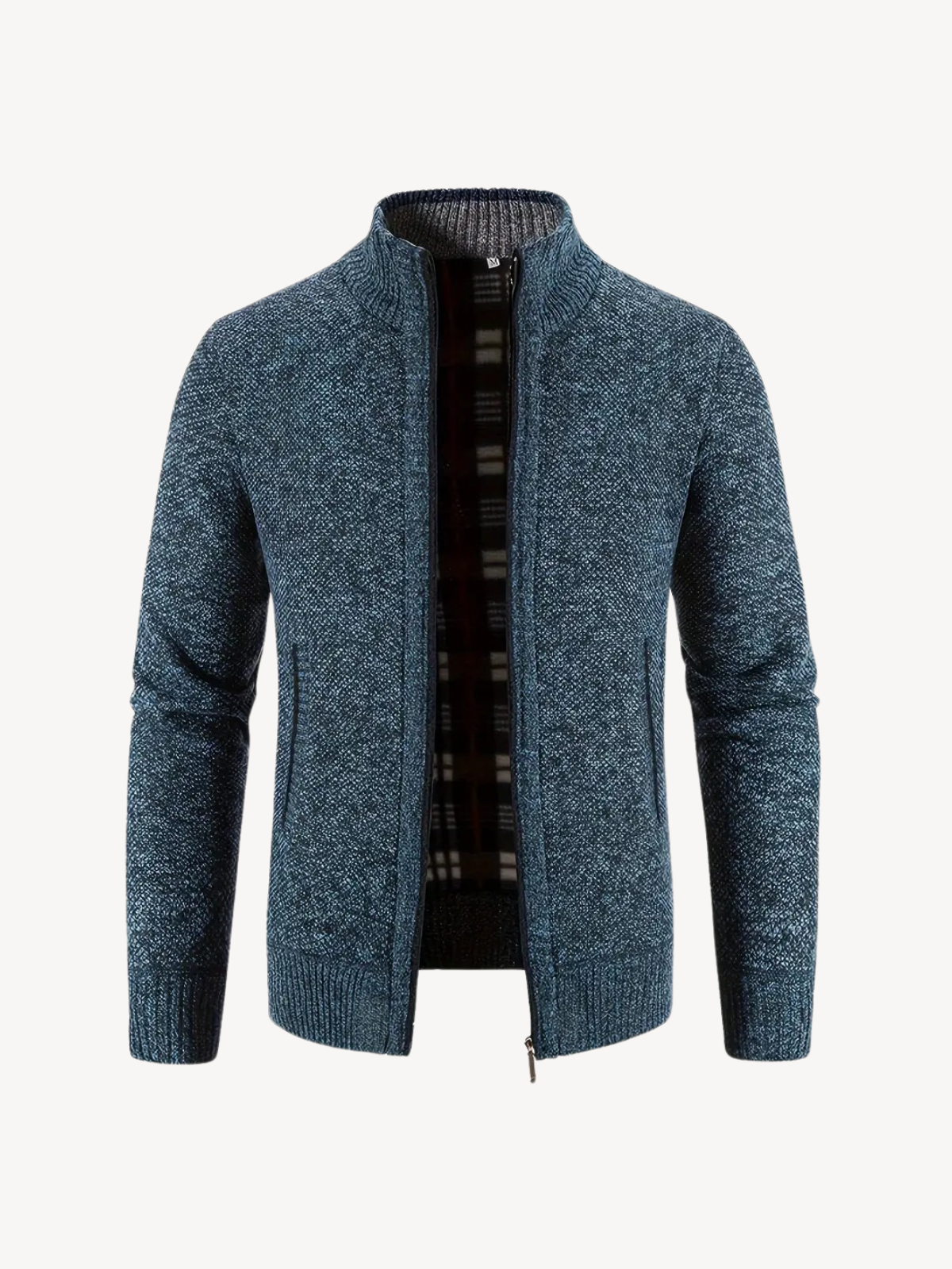 CORRADO - CARDIGAN CONFORTABLE À ZIP