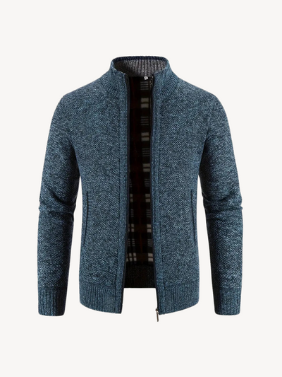 CORRADO - CARDIGAN CONFORTABLE À ZIP