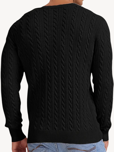 AURELIEN - PULL SLIM À MANCHES LONGUES