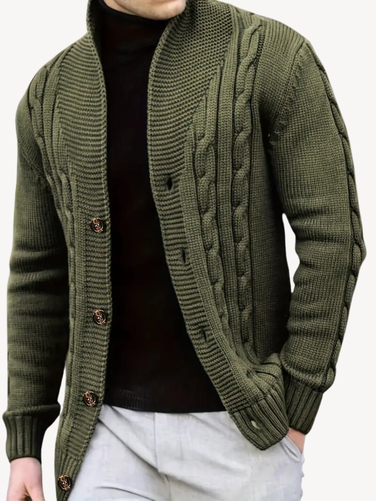 REMI - CARDIGAN EN MAILLE À BOUTONS