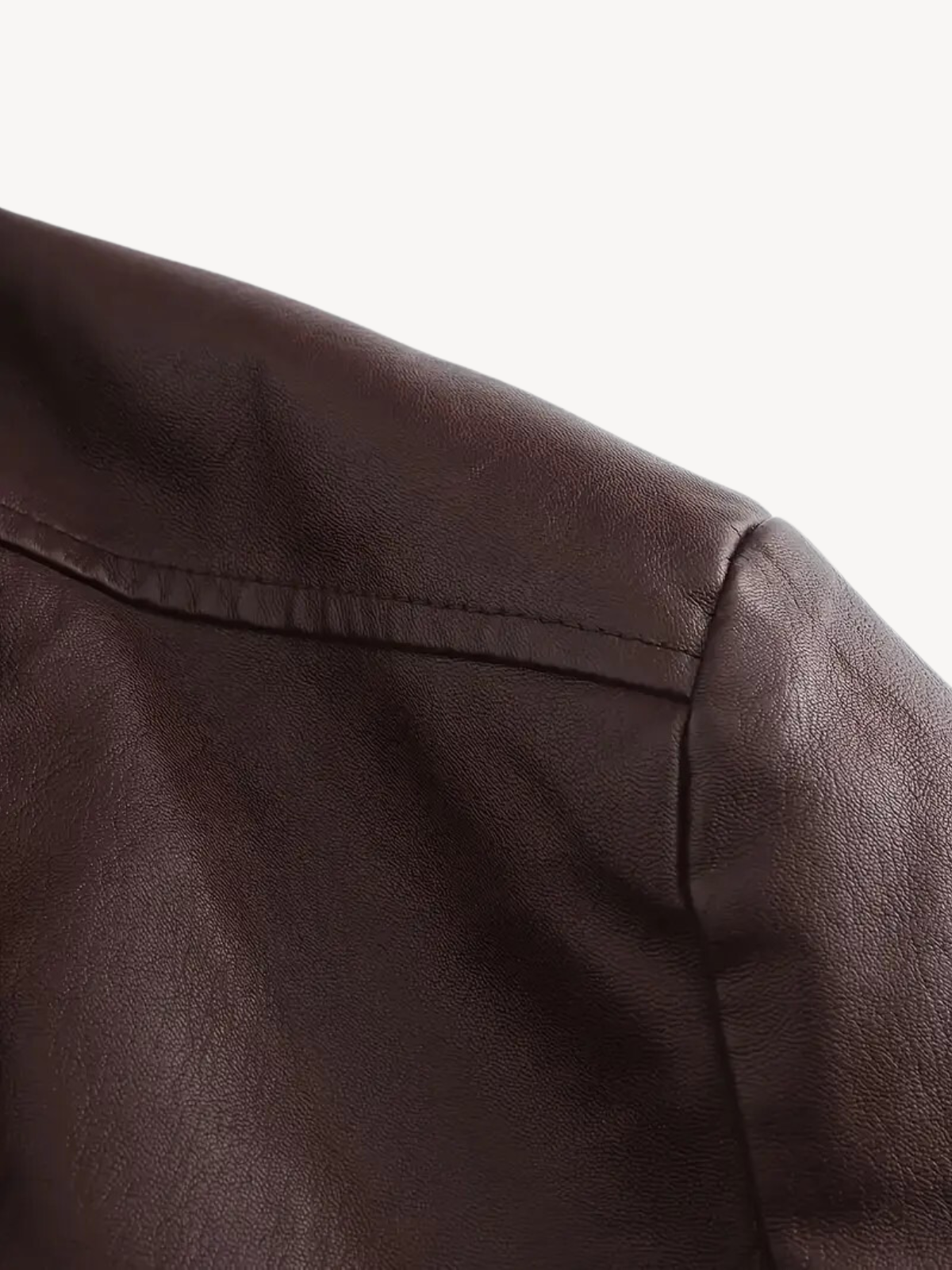 OLIVEIER - VESTE EN CUIR SYNTHÉTIQUE