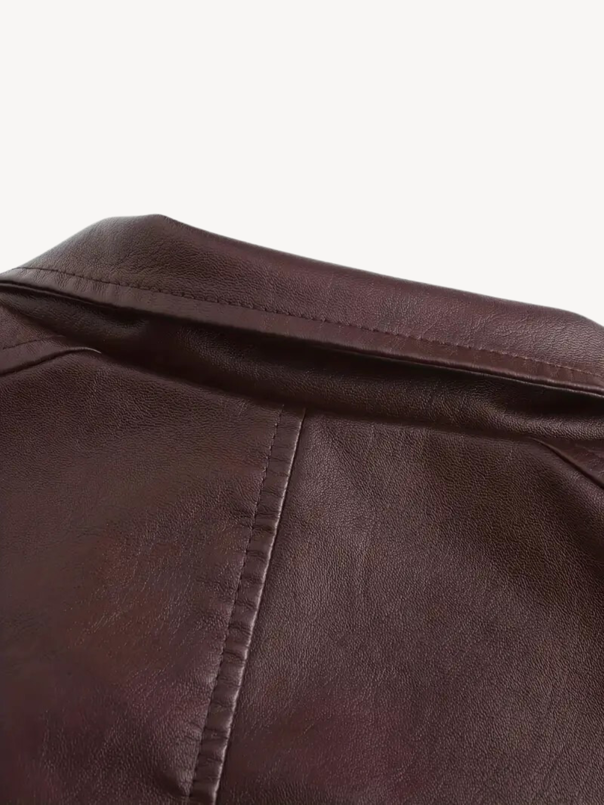 OLIVEIER - VESTE EN CUIR SYNTHÉTIQUE