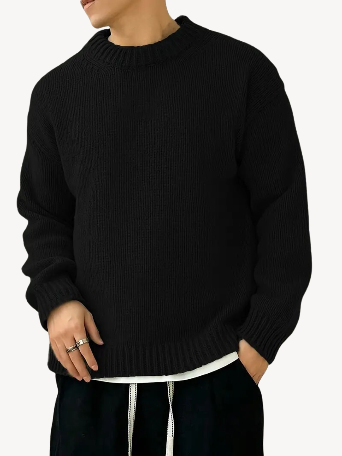 CELESTIN - PULL CASUAL EN MAILLE