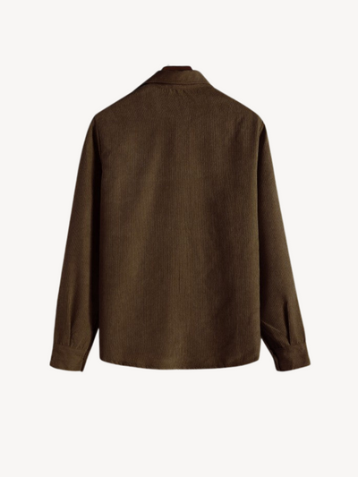 CLAUDE - CHEMISE EN VELOURS CÔTELÉ