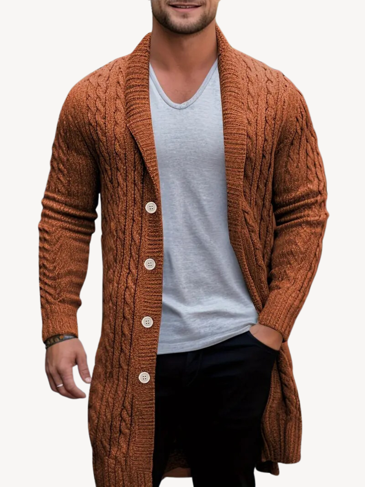 SERAPHIN - CARDIGAN EN MAILLE