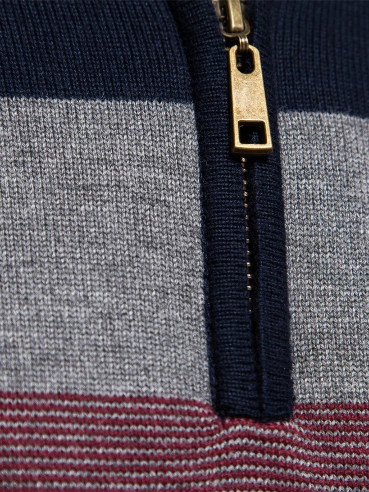 REMY - PULL AVEC ZIP QUART