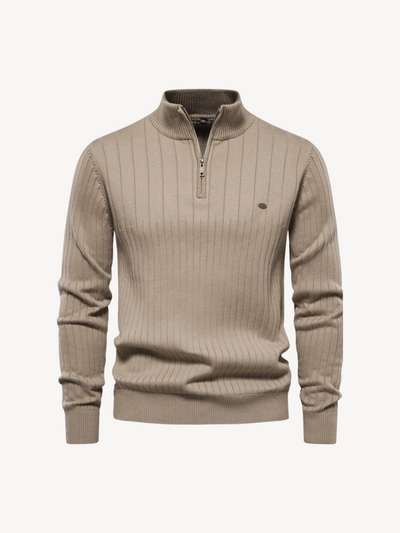 LEON - PULL AVEC ZIP QUART