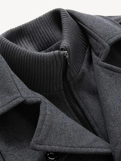 FREDERIC - MANTEAU À DOUBLE COL
